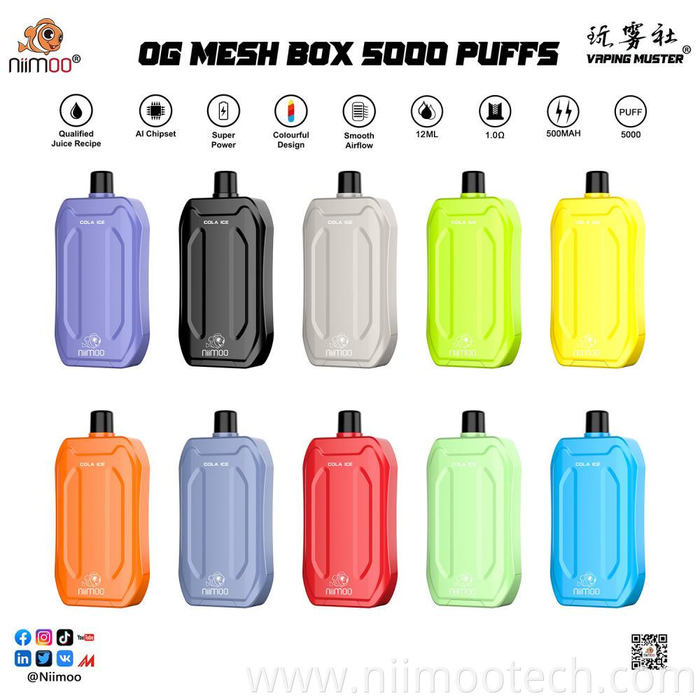 OG Mesh E-cigarette 5000 Puffs